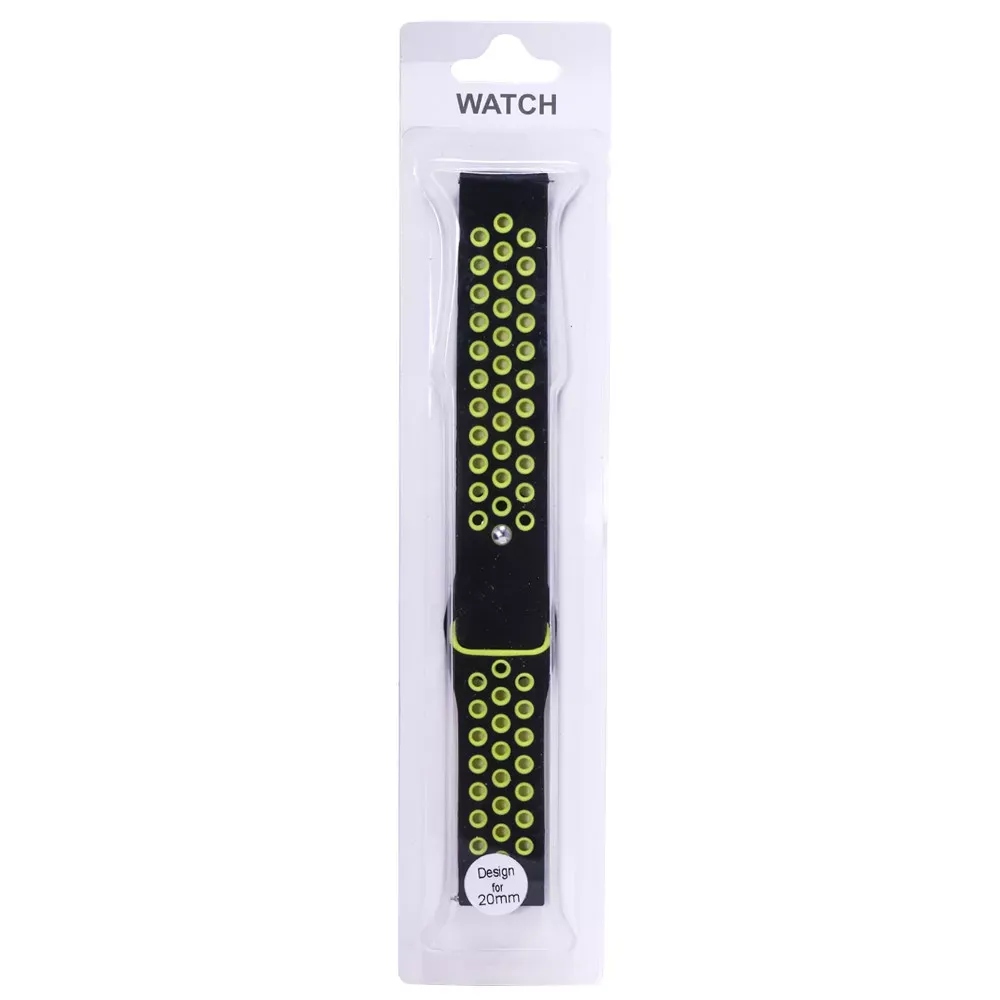 Ремінець Sport Nike Універсальний 20 mm — Black & Yellow — фото 4