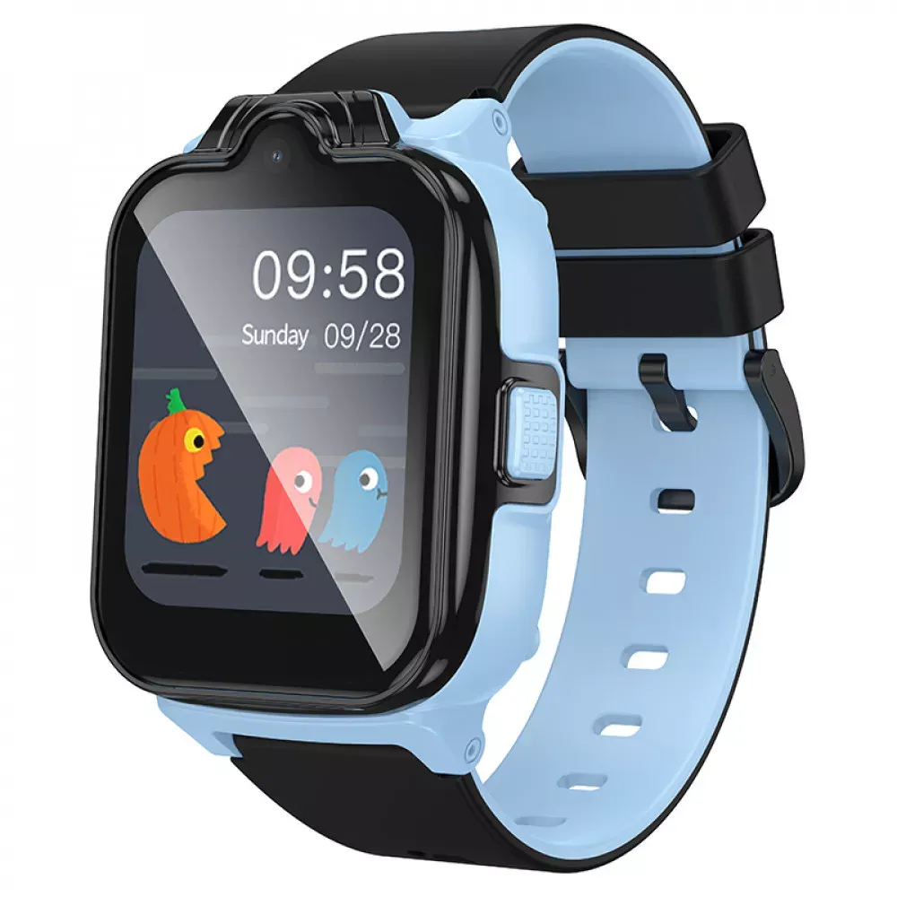Smart Baby Watch (Call Version) — Hoco Y104  — Blue — Hoco