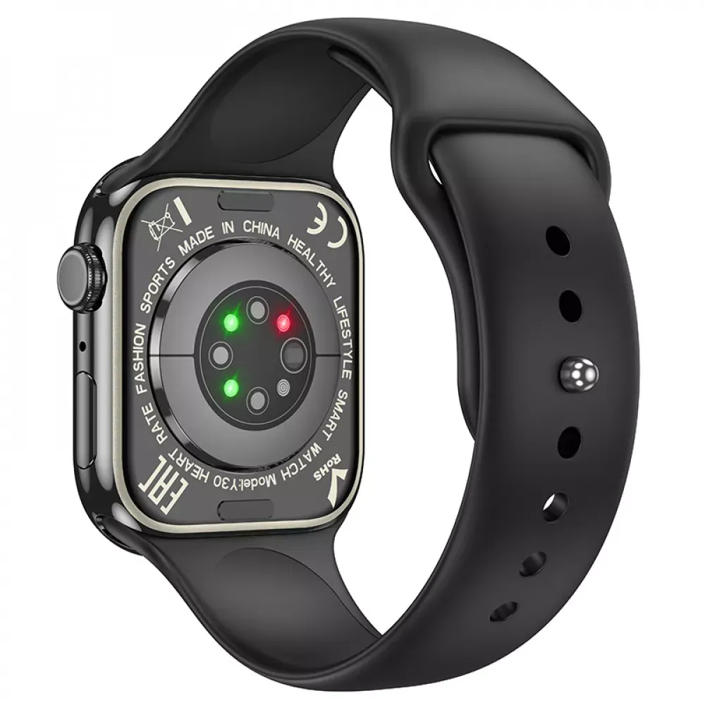 Smart Sports Watch (Call Version) — Hoco Y30 — Black - фото 4