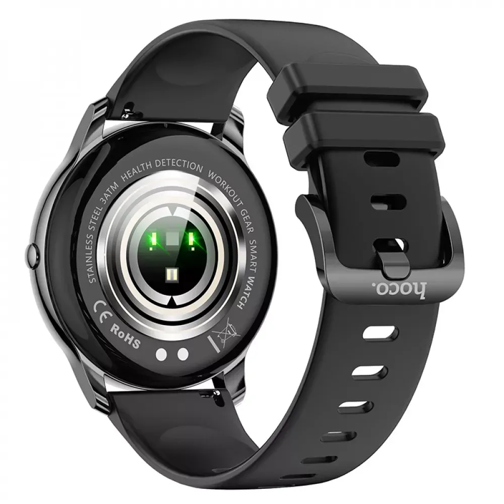 Smart Sports Watch Hoco Y10 AMOLED — Bright Metal Gray — фото 4