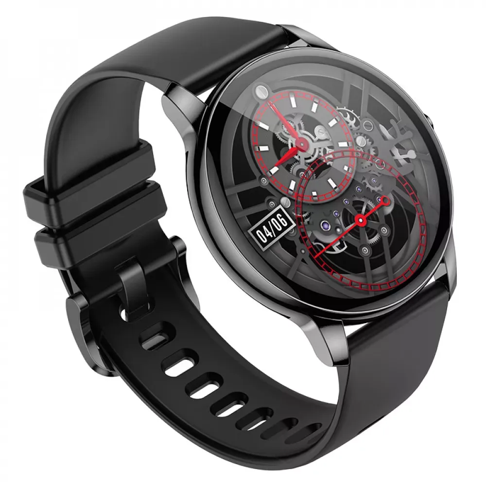 Smart Sports Watch Hoco Y10 AMOLED — Bright Metal Gray — фото 5