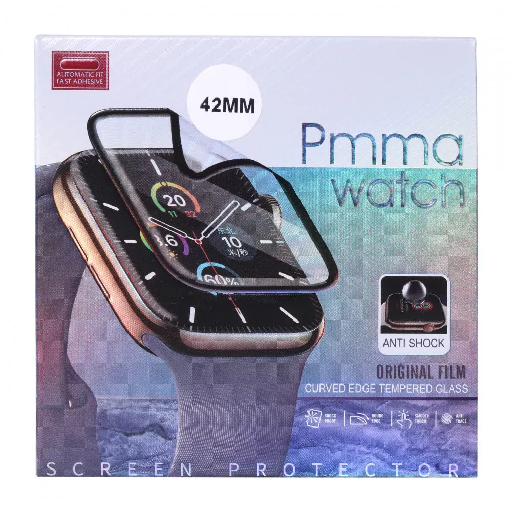 Защитное стекло-плёнка PMMA Apple Watch 42 mm - фото 3