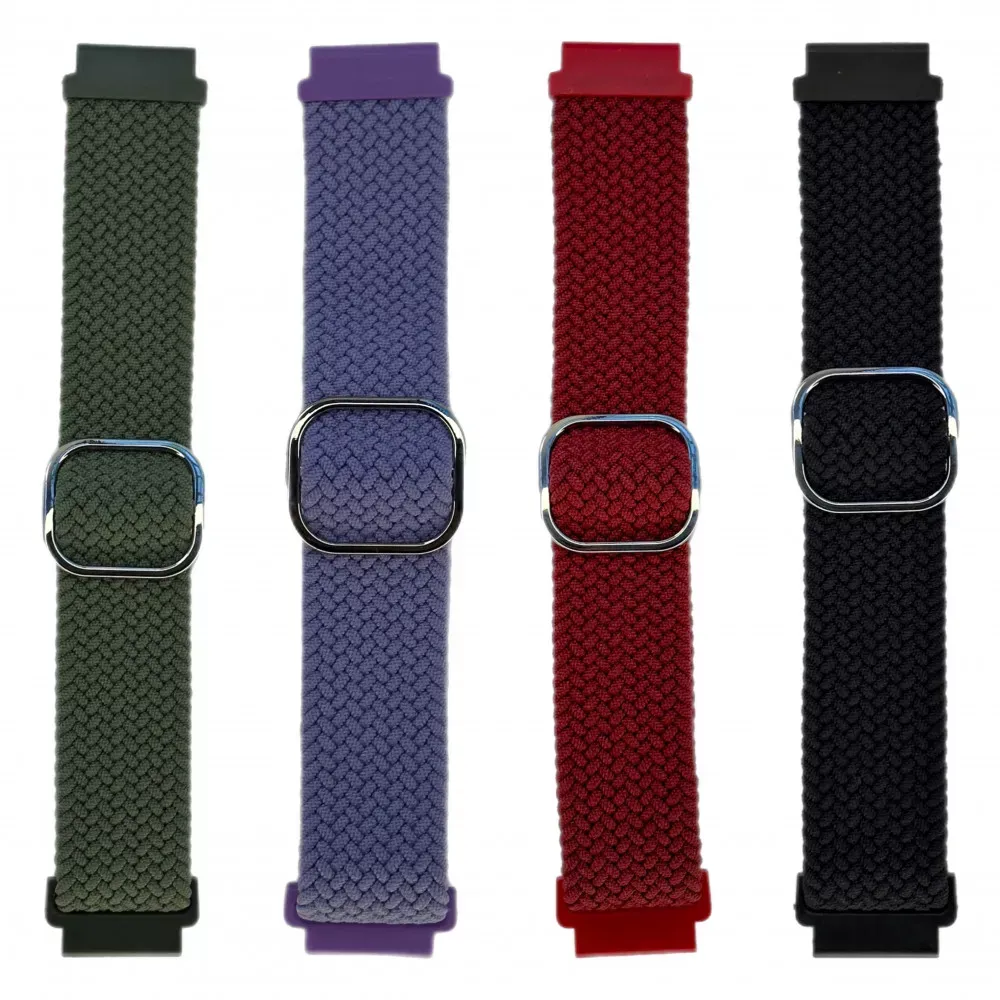 Ремінець Braided Design Універсальний 22 mm — Black - фото 3