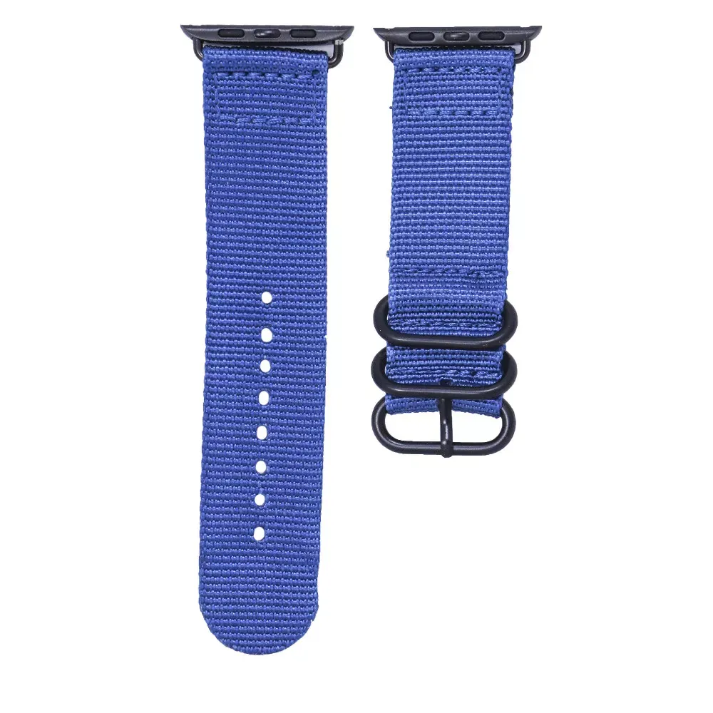 Ремінець Buckle Nylon Apple Watch 38 mm 40 mm 41 mm — Blue
