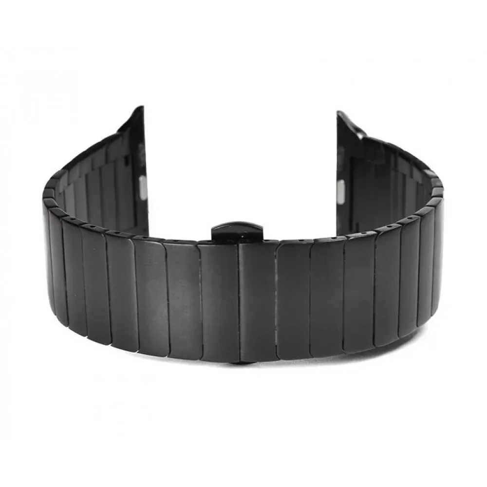 Ремінець Butterfly Steel Apple Watch 42 mm 44 mm 45 mm 49 mm Black — фото 4
