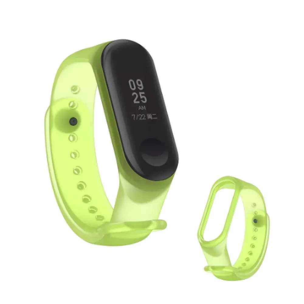 Ремінець Candy Xiaomi Mi Band 5 6 — Green — Различные Xiaomi Mi Band 5, Xiaomi Mi Band 6