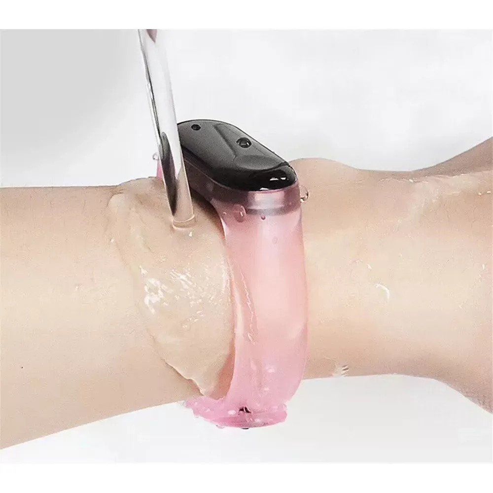 Ремінець Candy Xiaomi Mi Band 5 6 — Pink — фото 6