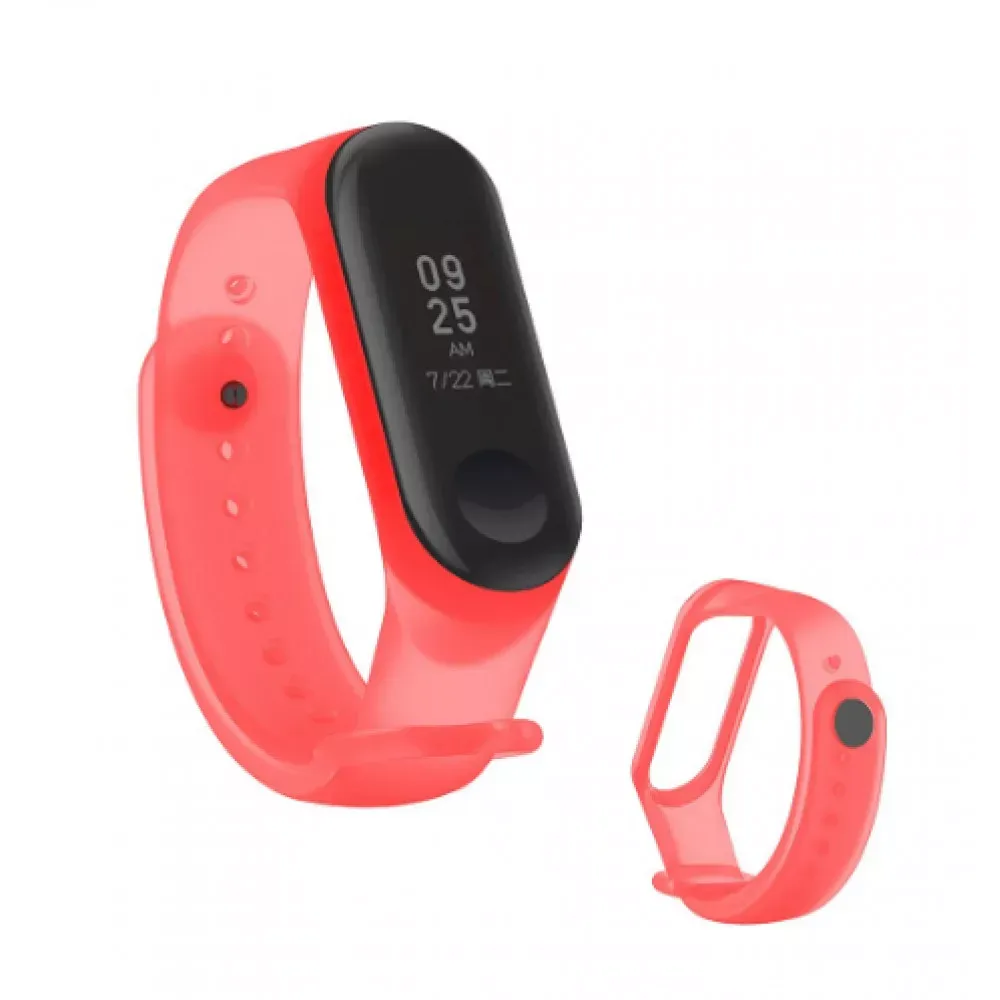 Ремінець Candy Xiaomi Mi Band 5 6 — Red — Различные Xiaomi Mi Band 5, Xiaomi Mi Band 6
