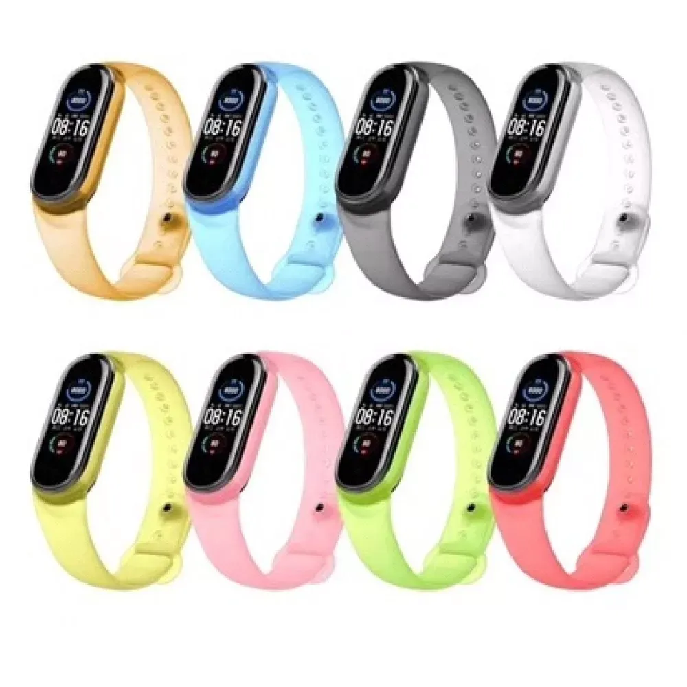 Ремінець Candy Xiaomi Mi Band 5 6 — Yellow - фото 4