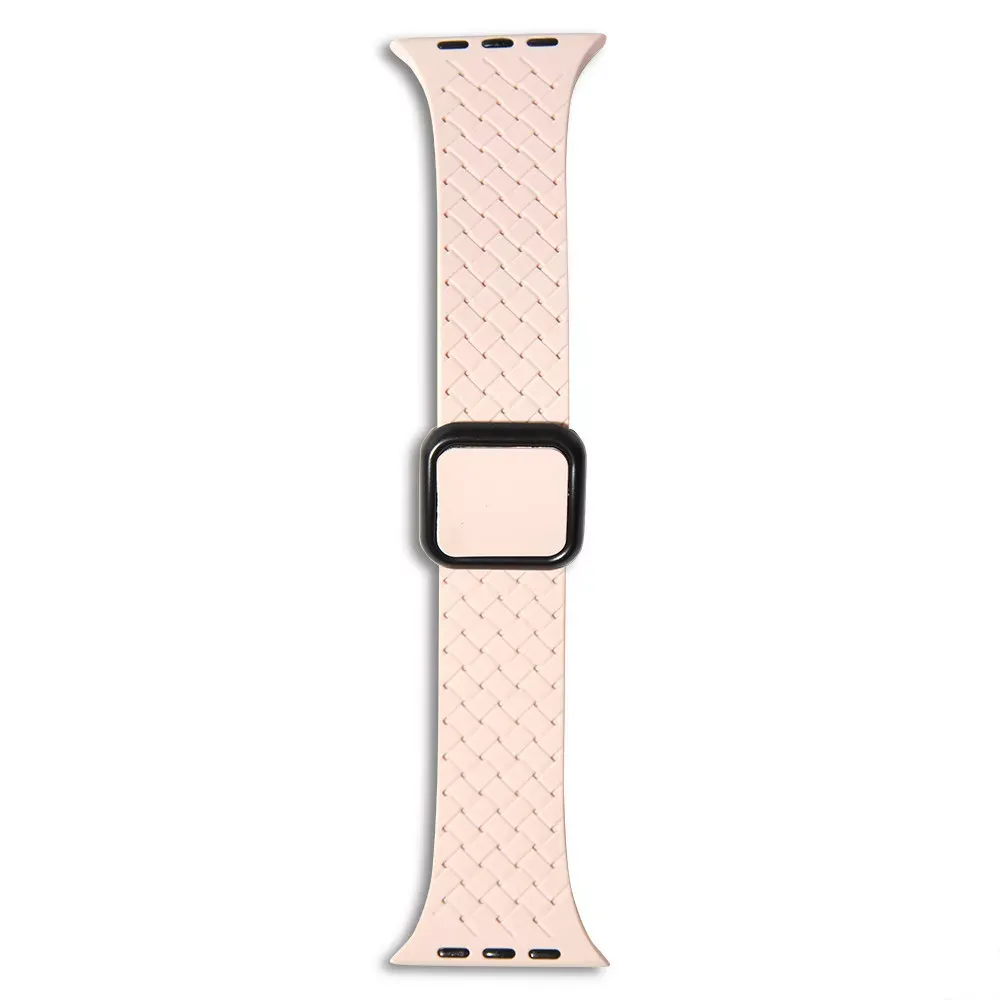 Ремінець Fabric pattern Design Apple Watch 38 mm 40 mm 41 mm — Light Pink