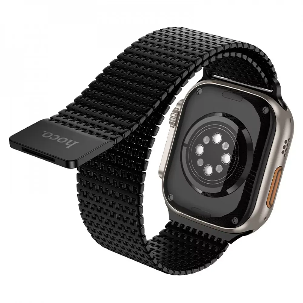 Ремінець Hoco AS105 — Apple Watch 42 mm | 44 mm | 45 mm | 49 mm Silver — фото 4