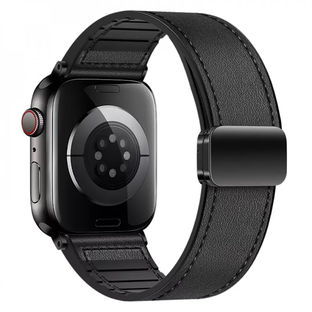 Ремінець Hoco WA34 — Apple Watch 42 mm | 44 mm | 45 mm | 49 mm — Black — Hoco Apple Watch Series 3 42 mm, Apple Watch Series 4 44 mm, Apple Watch Series 7 45 mm, Apple Watch Series 8 49 mm