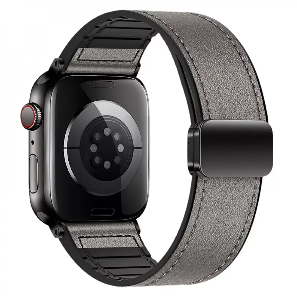 Ремінець Hoco WA34 — Apple Watch 42 mm | 44 mm | 45 mm | 49 mm — Dark Grey — Hoco Apple Watch Series 3 42 mm, Apple Watch Series 4 44 mm, Apple Watch Series 7 45 mm, Apple Watch Series 8 49 mm