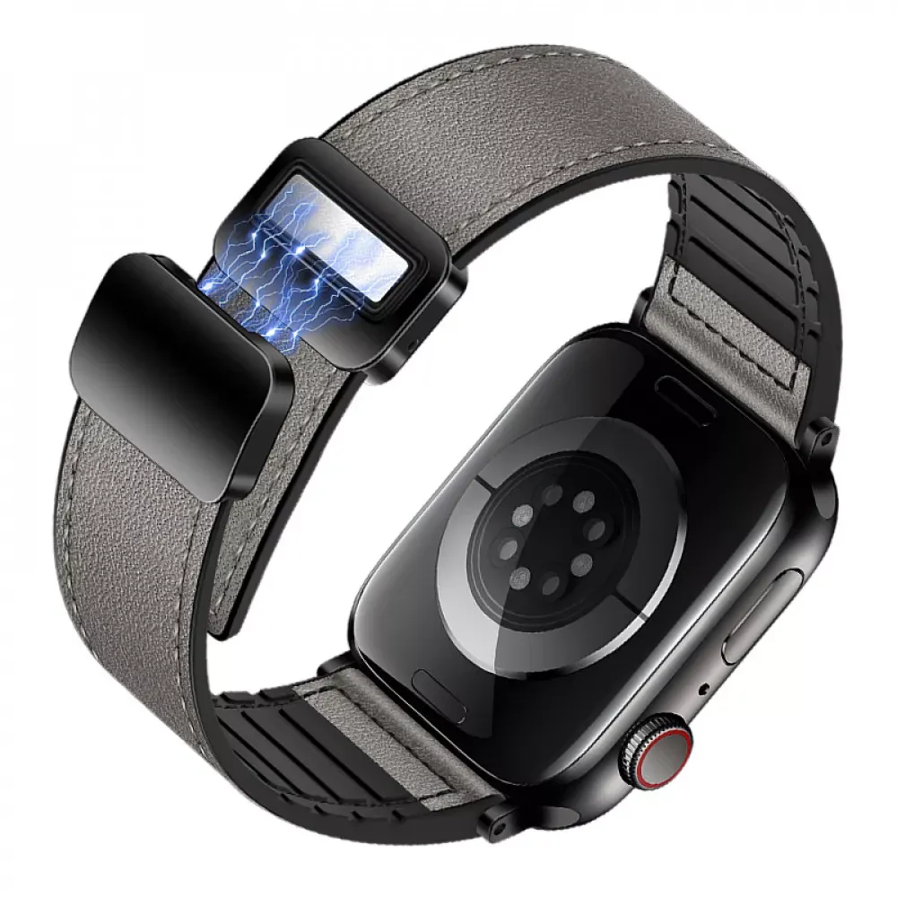 Ремінець Hoco WA34 — Apple Watch 42 mm | 44 mm | 45 mm | 49 mm — Dark Grey — фото 4