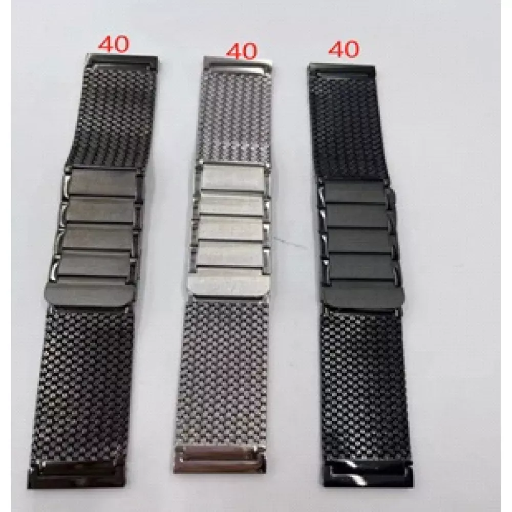 Ремінець Magic Steel — Apple Watch 42 mm | 44 mm | 45 mm | 49 mm Silver — фото 3