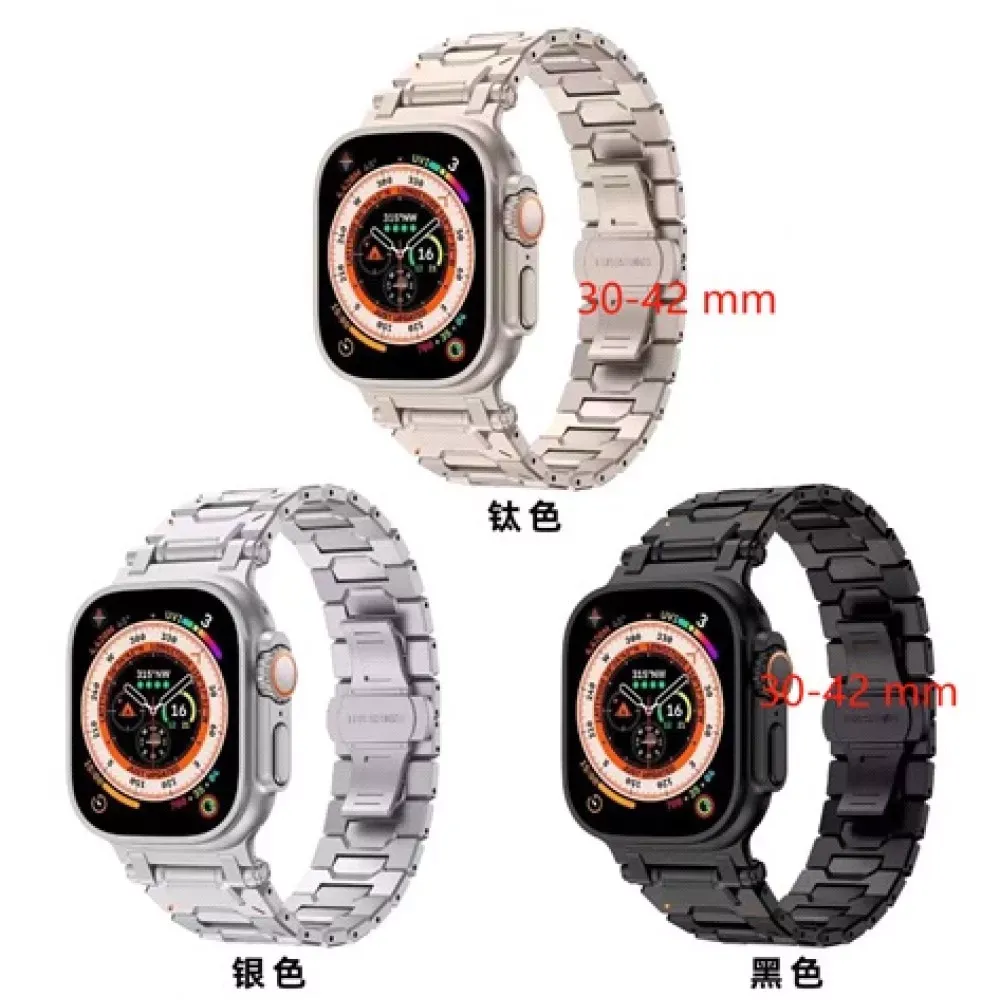 Ремінець Magik lock 3 Bead — Apple Watch 42 | 44 | 45 | 49 mm Starlight