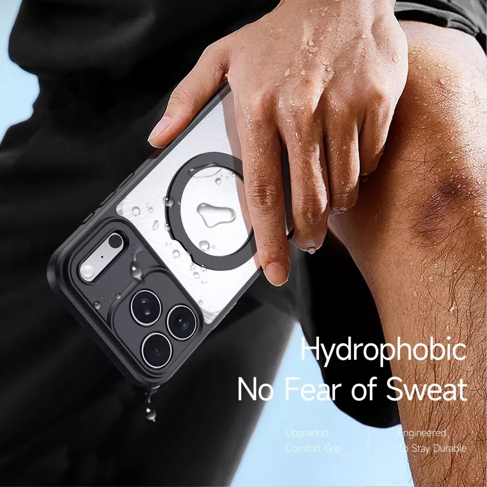 Aimo Mag Series TPU Case with Magnetic Stand — iPhone 17 - фото 6