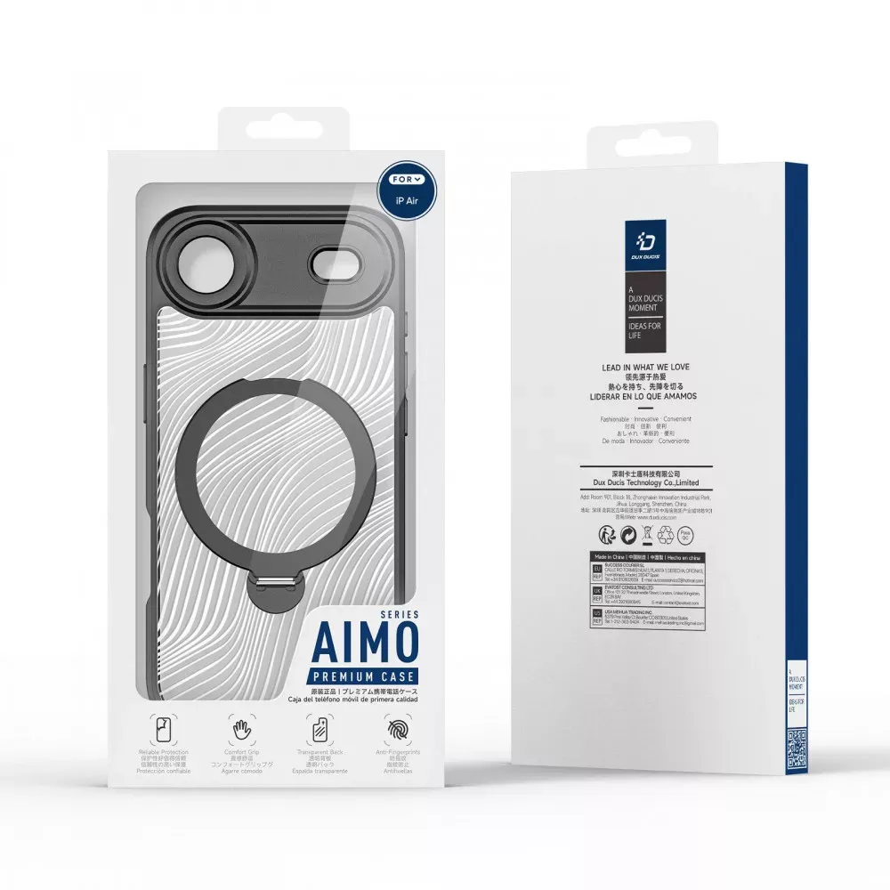 Aimo Mag Series TPU Case with Magnetic Stand — iPhone 17 Air — фото 3