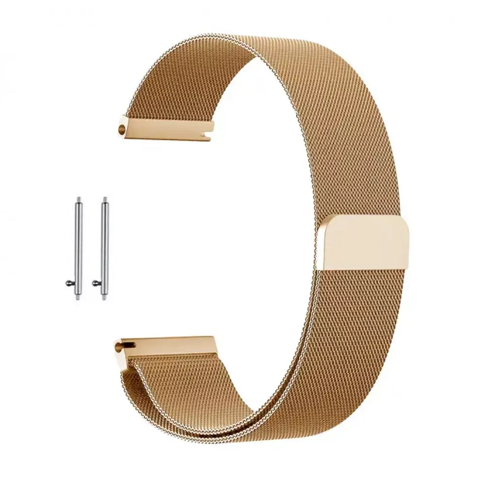 Ремінець Milanese Loop Універсальний 20 mm — Gold