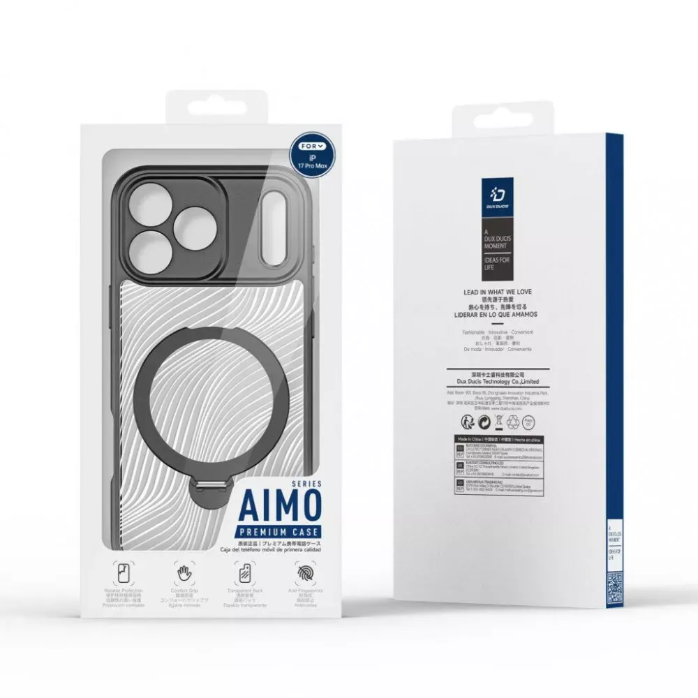 Aimo Mag Series TPU Case with Magnetic Stand — iPhone 17 Pro Max - фото 3