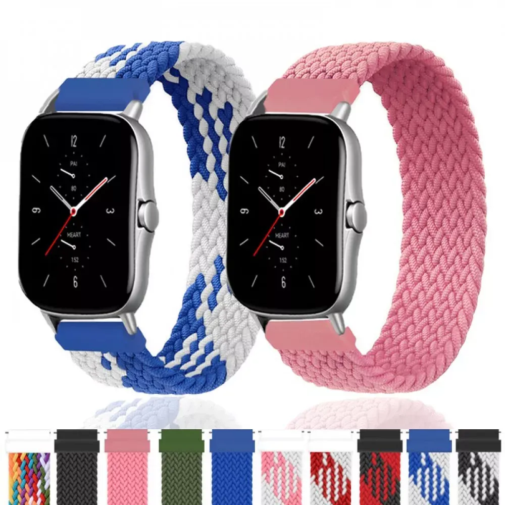 Ремінець Nylon Solo Loop Універсальний 22 mm — Blue - фото 3