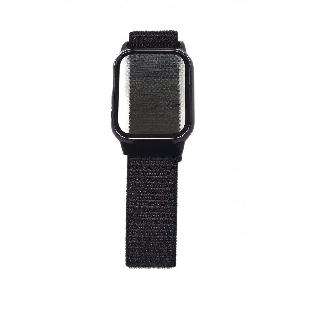 Ремінець Nylon with protective case Apple Watch 40 mm — Black