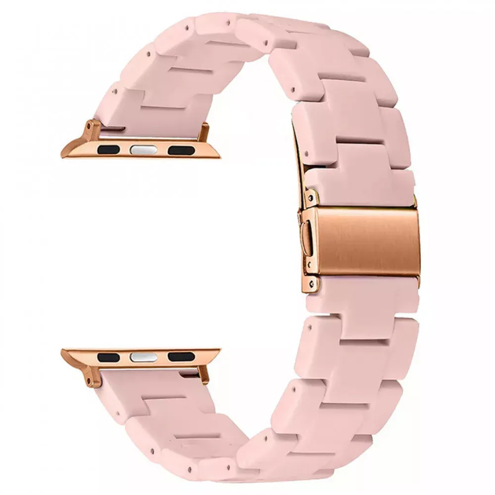 Ремінець Resine 3 Bead Apple Watch 38 mm 40 mm 41 mm — Beige — Различные Apple Watch Series 7 41 mm, Apple Watch Series 3 38 mm, Apple Watch Series 4 40 mm