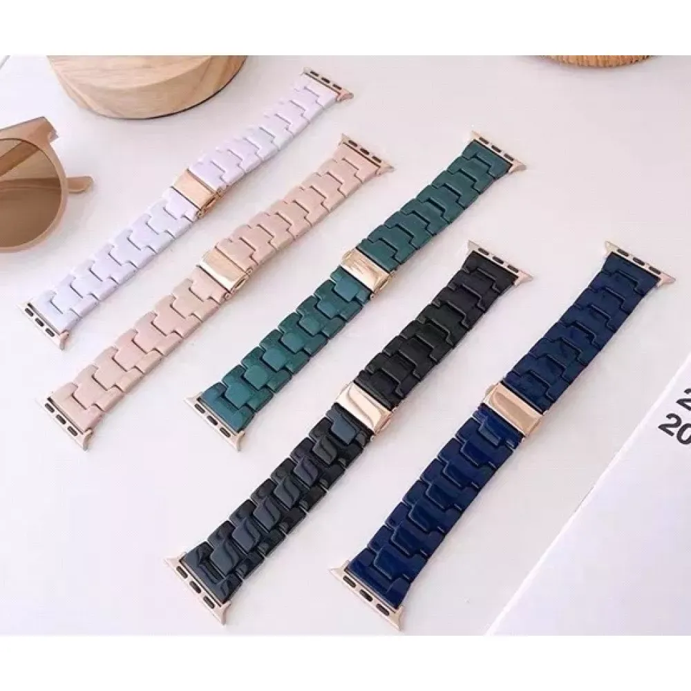 Ремінець Resine 3 Bead Apple Watch 38 mm 40 mm 41 mm — Beige — фото 4