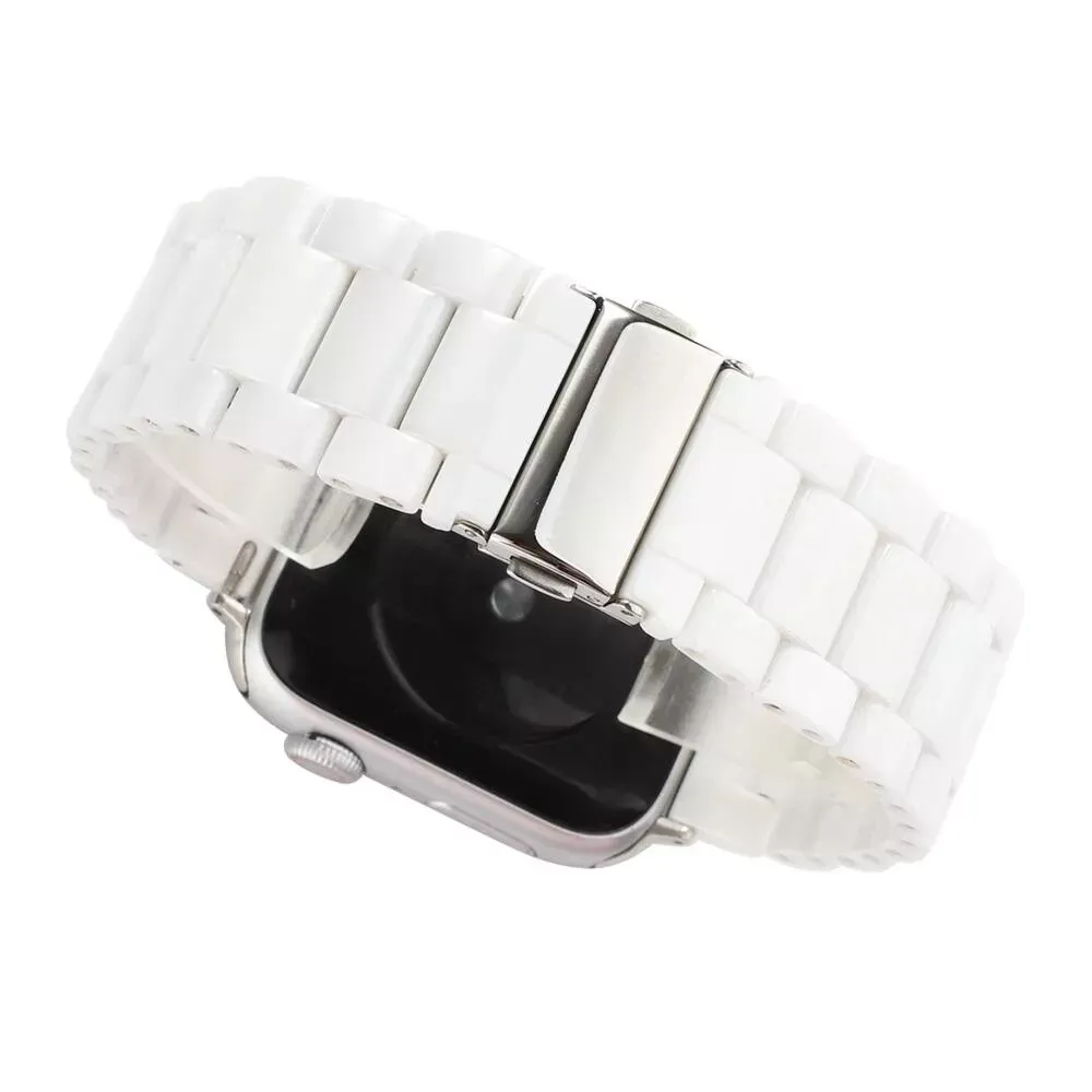 Ремінець Resine 3 Bead Apple Watch 38 mm 40 mm 41 mm — White — фото 3