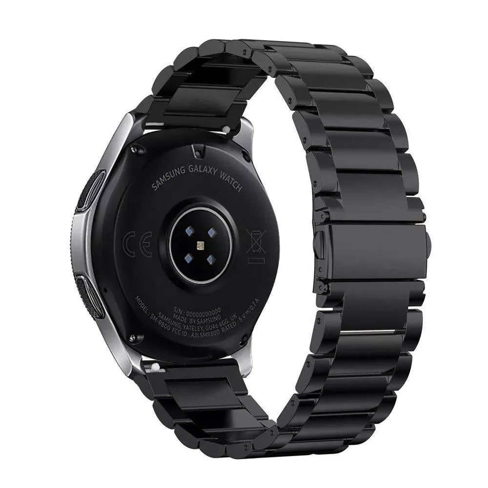 Ремінець Rolex 3 Bead — Apple Watch 42 mm | 44 mm | 45 mm | 49 mm Black — фото 3