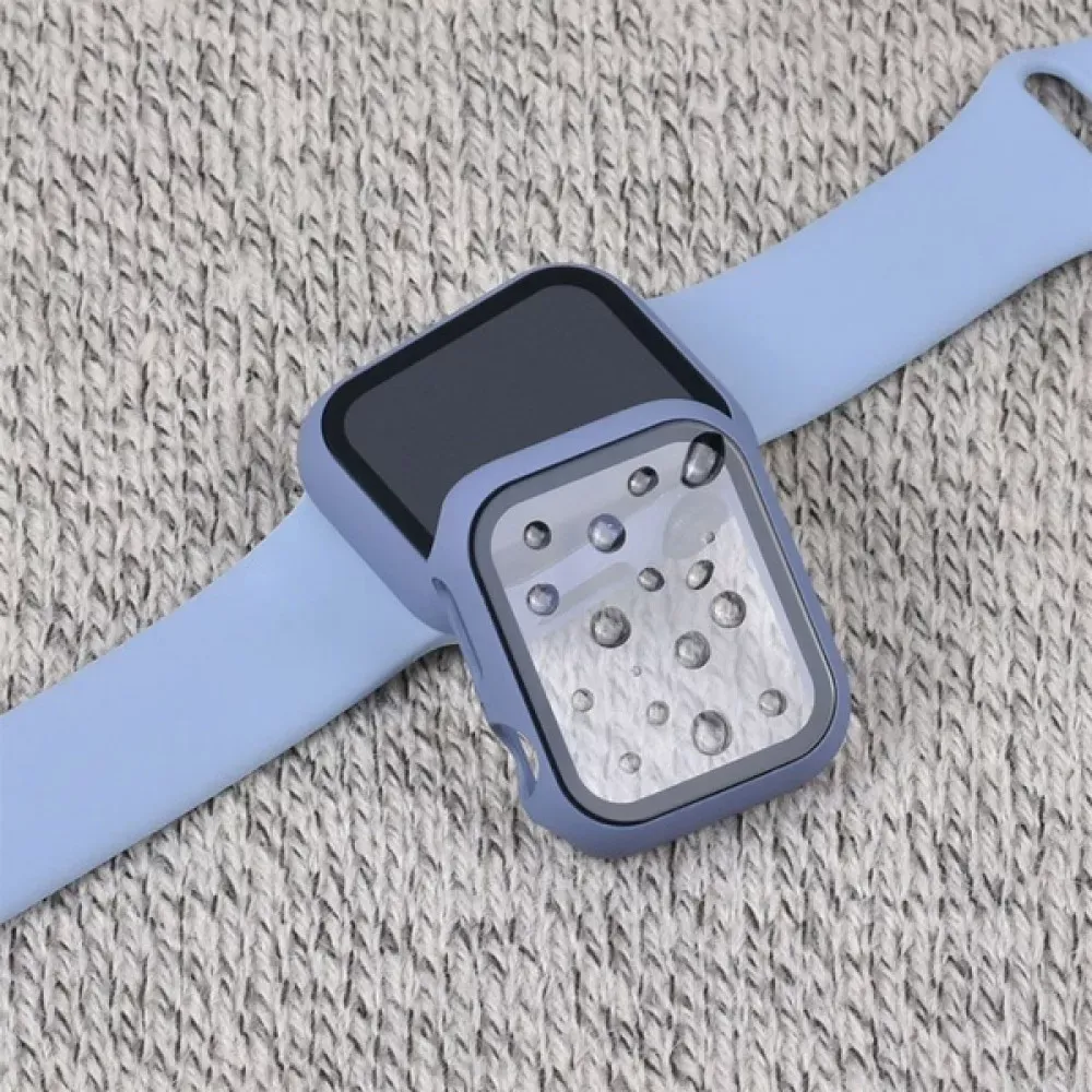 Ремінець Silicon & Glass Apple Watch 38 mm 40mm — Blue - фото 7