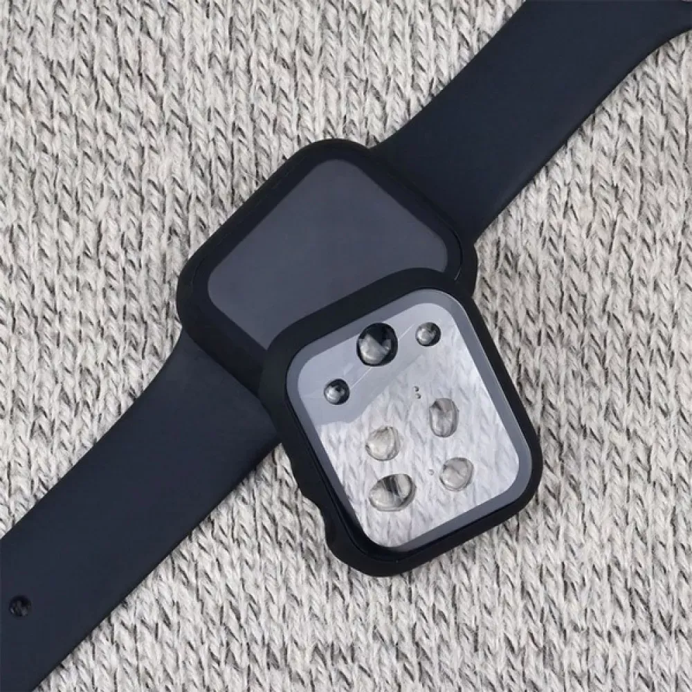 Ремінець Silicon & Glass Apple Watch 38 mm 40mm — Dark Green — фото 5