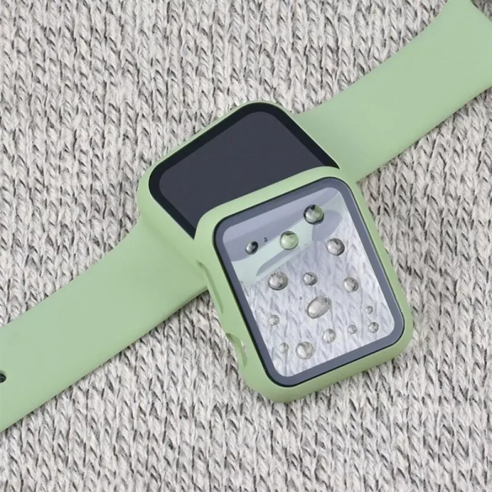Ремінець Silicon & Glass Apple Watch 38 mm 40mm — Dark Green — фото 10