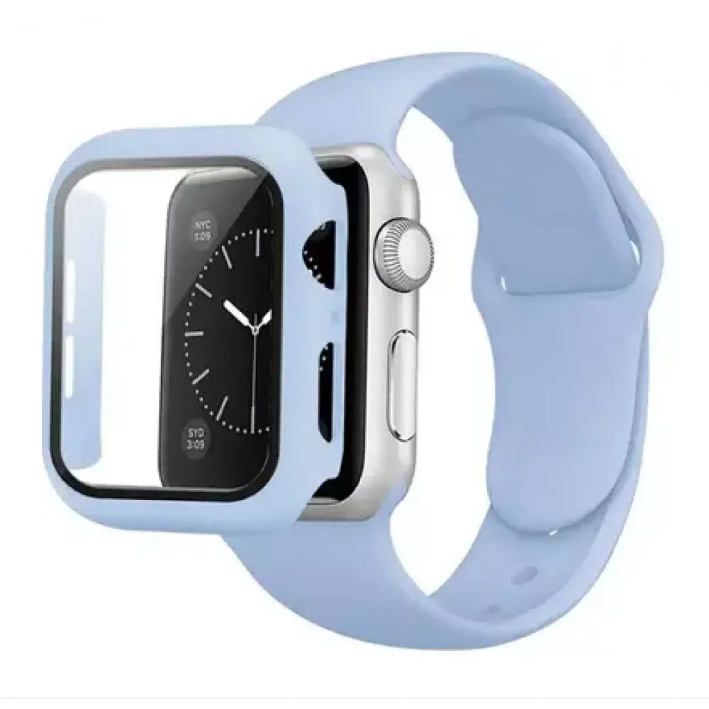 Ремінець Silicon & Glass Apple Watch 42 mm — Lavander — фото 13