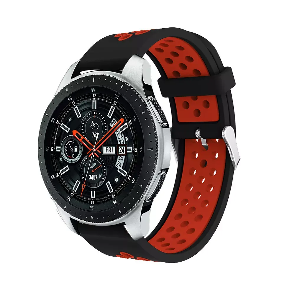 Ремінець Sport Nike Універсальний 22 mm — Black & Red — Различные