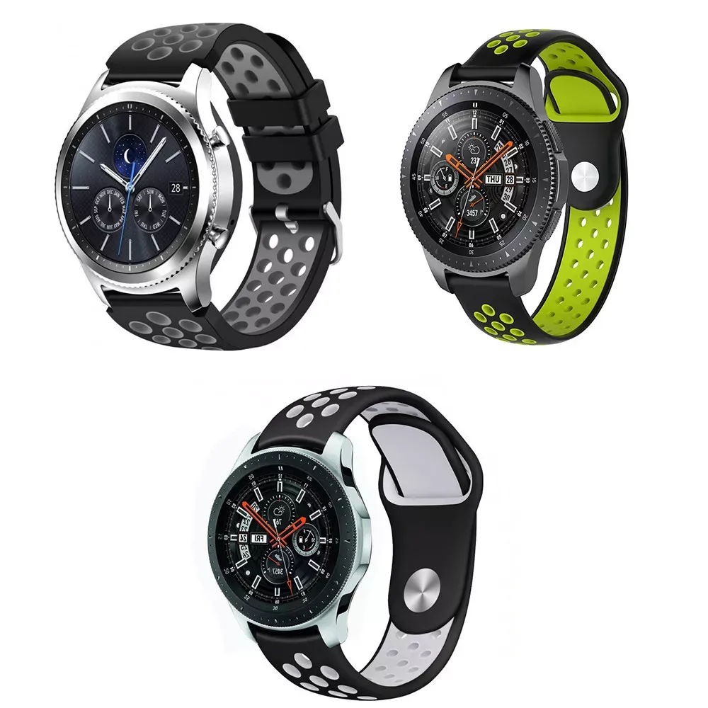 Ремінець Sport Nike Універсальний 22 mm — Black & Red - фото 3