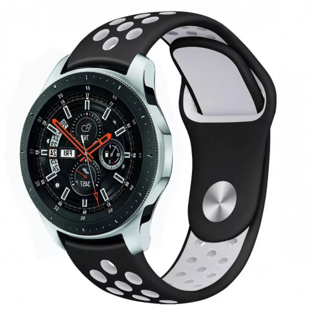 Ремінець Sport Nike Універсальний 22 mm — Black & White — Различные