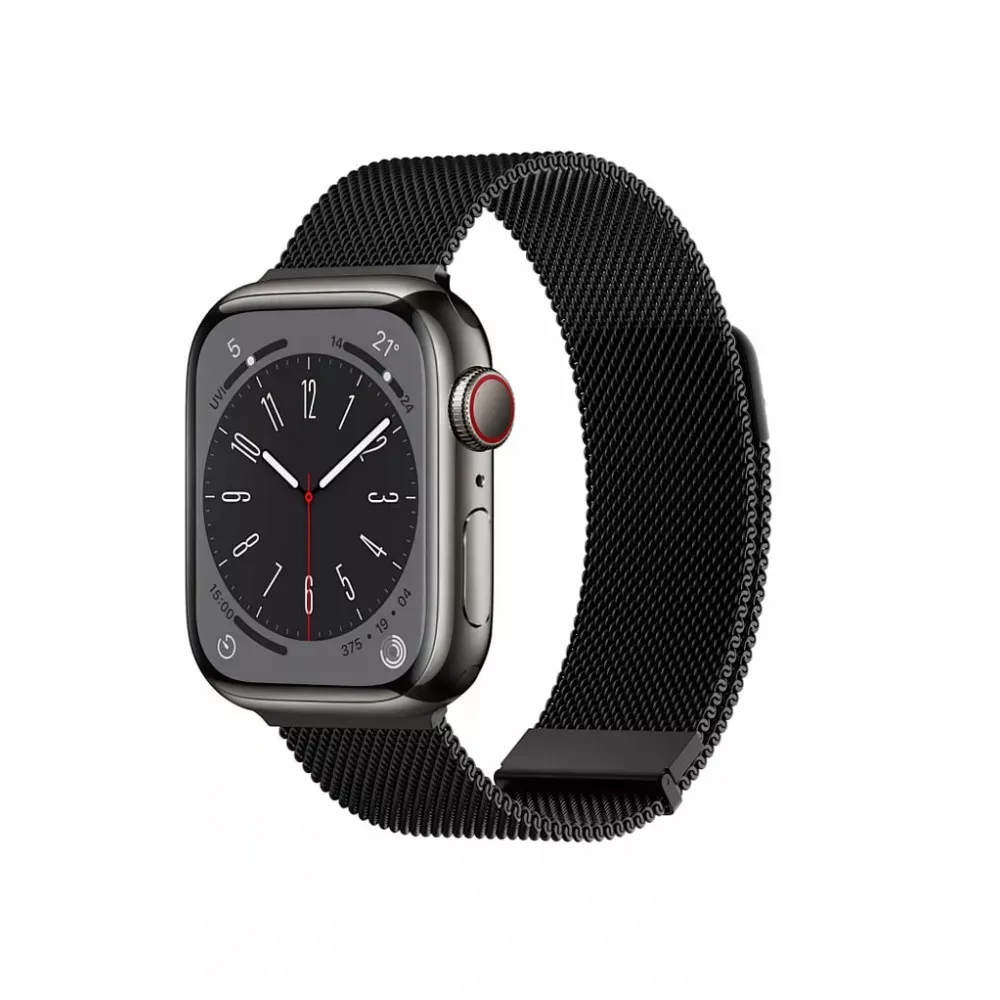 Ремінець Wiwu Wi-WB005  Apple Watch 42 44 45 49 mm__ — Black - фото 4