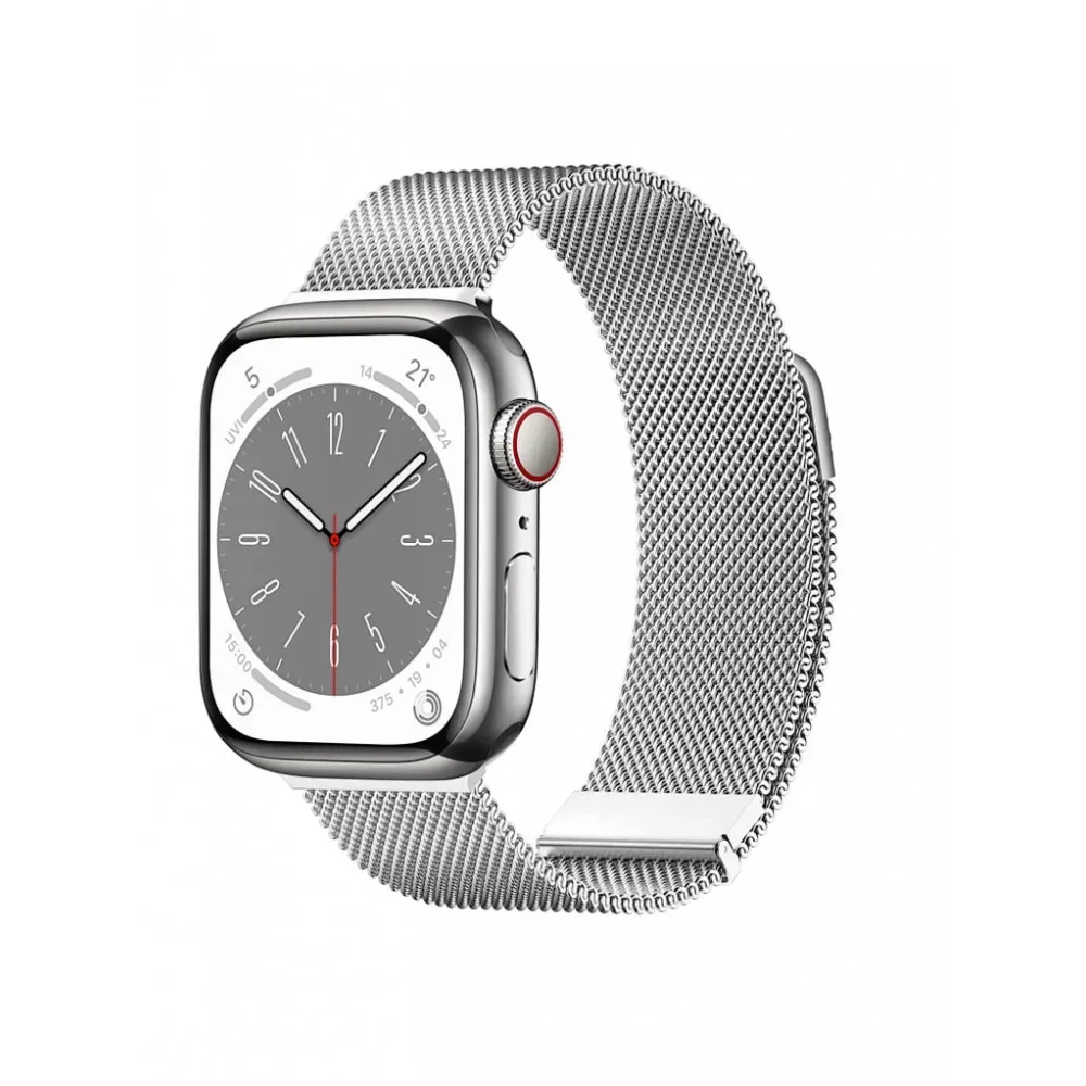 Ремінець Wiwu Wi-WB005  Apple Watch 42 44 45 49 mm__ — Silver - фото 4