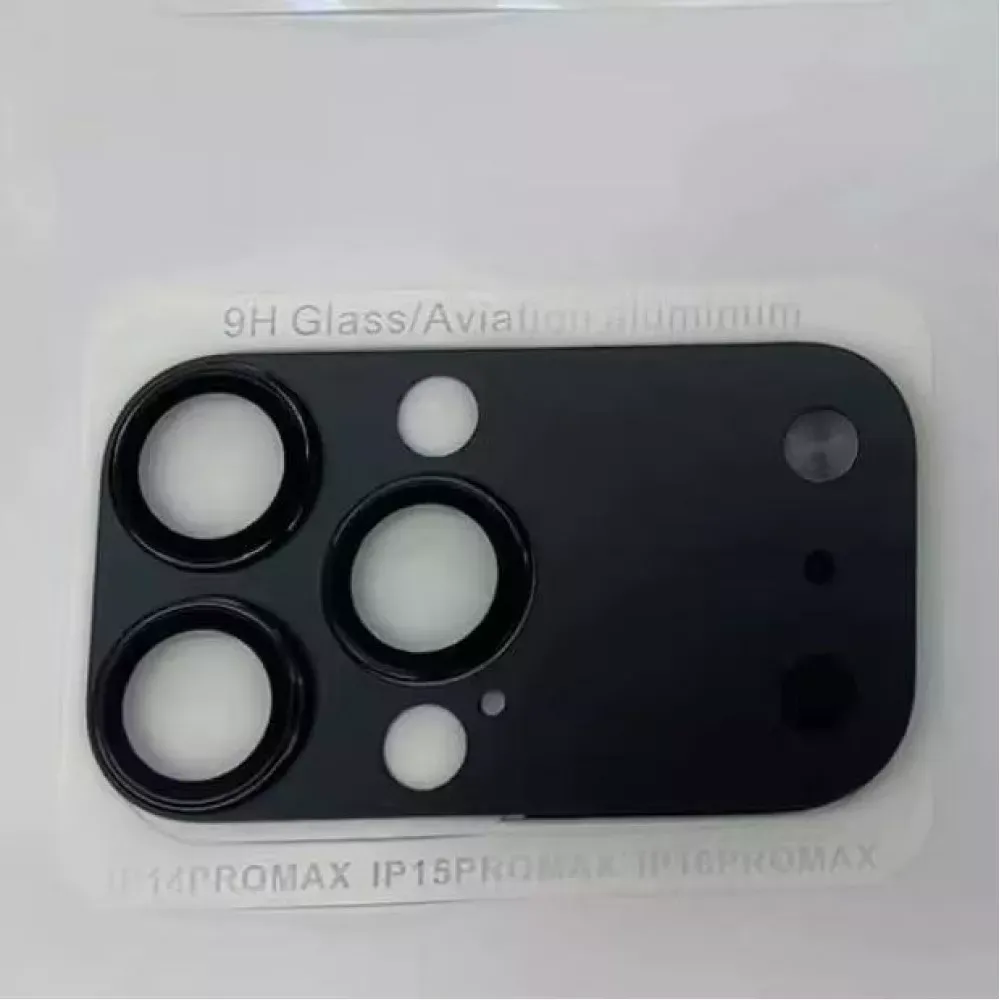 Camera Glass Plastic Color iPhone 17 Pro Max — Black