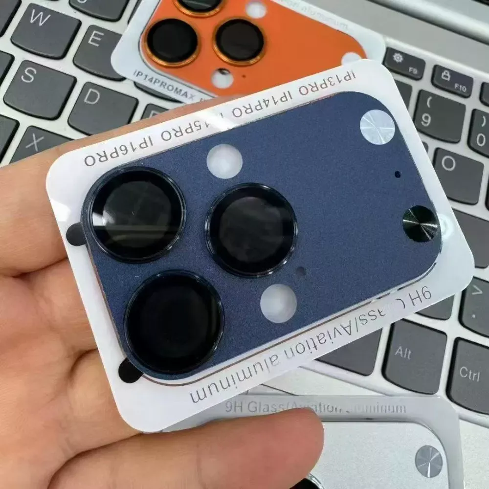 Camera Glass Plastic Color iPhone 17 Pro Max — Blue