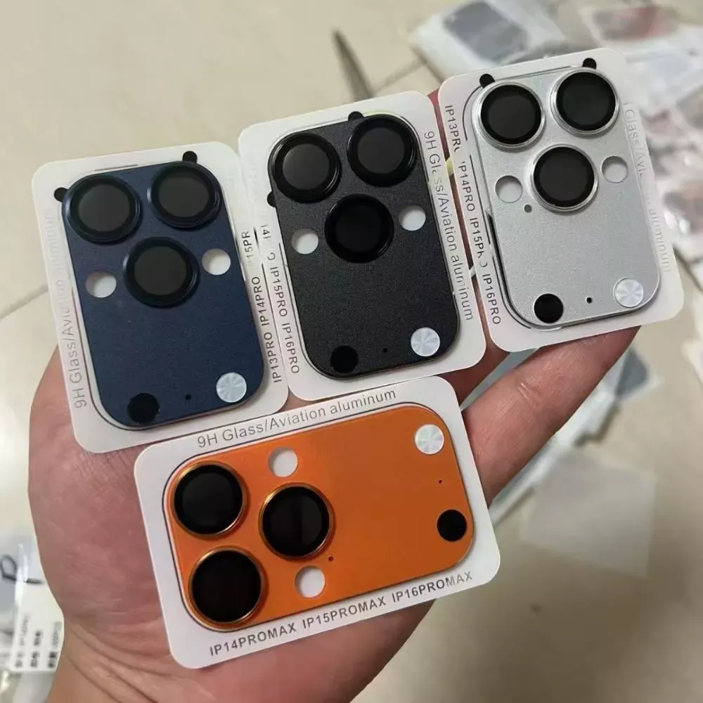 Camera Glass Plastic Color iPhone 17 Pro Max — Orange - фото 3