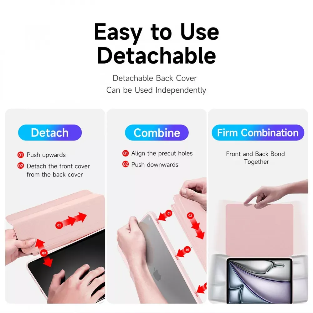 Magi Series Book Case iPad 10,9" /11" — Black - фото 4