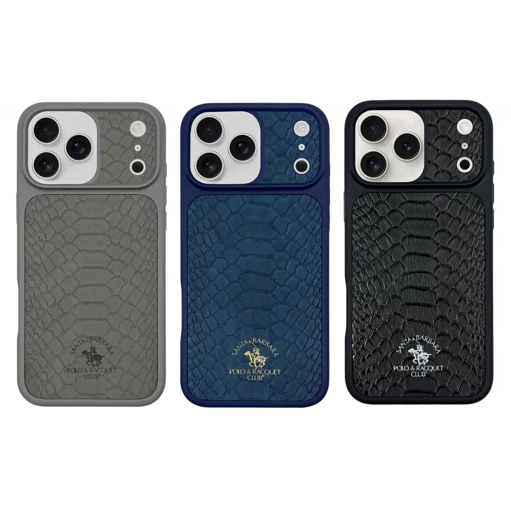 Polo Knight Leather Case iPhone 17 Pro — Black - фото 3