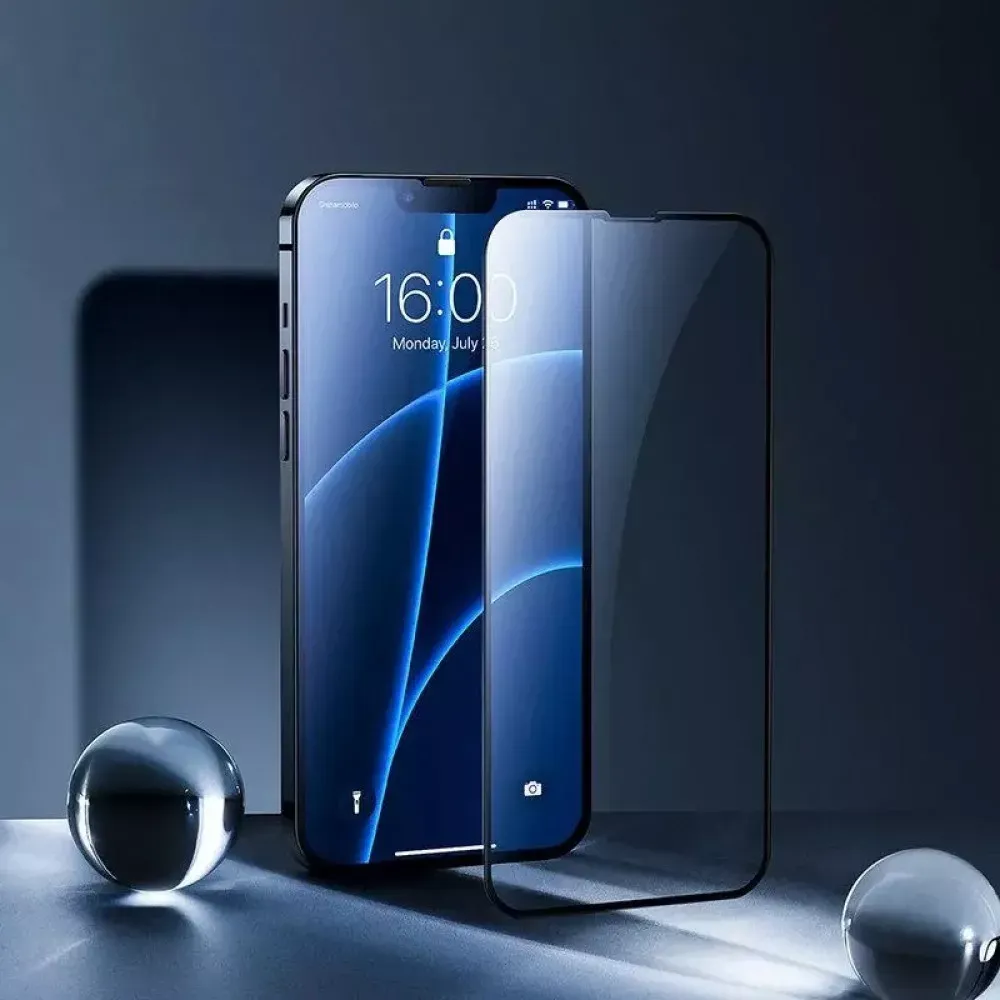 Захисне скло Baseus (SGBL060202) 0.3mm Full-glass Crystal iPhone XR ; iPhone 11 6.1" (2pcs/pack+Pasting Artifact) — Baseus Apple iPhone Xr, Apple iPhone 11