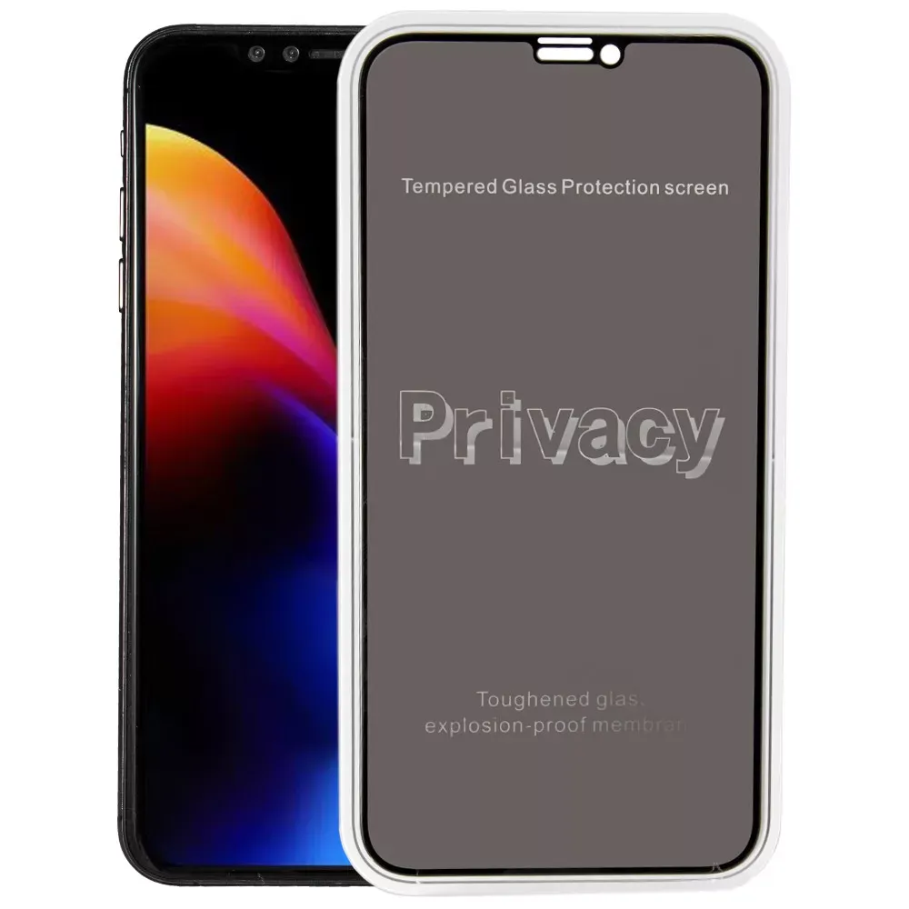 Захисне скло Privacy 3D iPhone 13 Pro Max 6.7" ; 14 Plus 6.7" Black — Различные Apple iPhone 13 Pro Max 6.7", Apple iPhone 14 Plus 6.7"