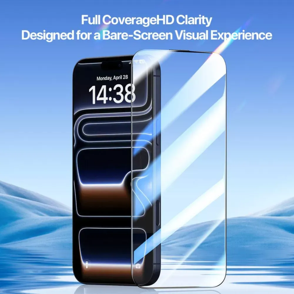 Захисне скло Roga Series 2.5D Tempered Glass iPhone 17 - фото 4