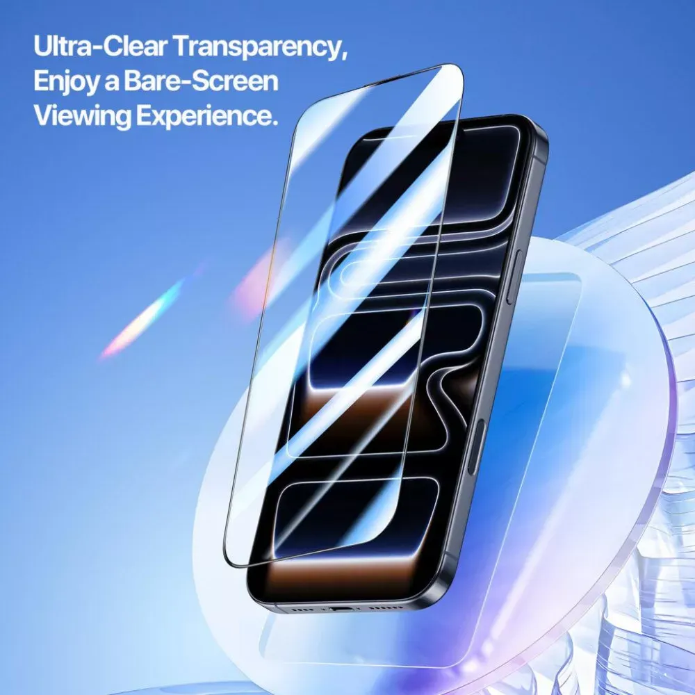 Захисне скло Roga Series 2.5D Tempered Glass iPhone 17 - фото 6