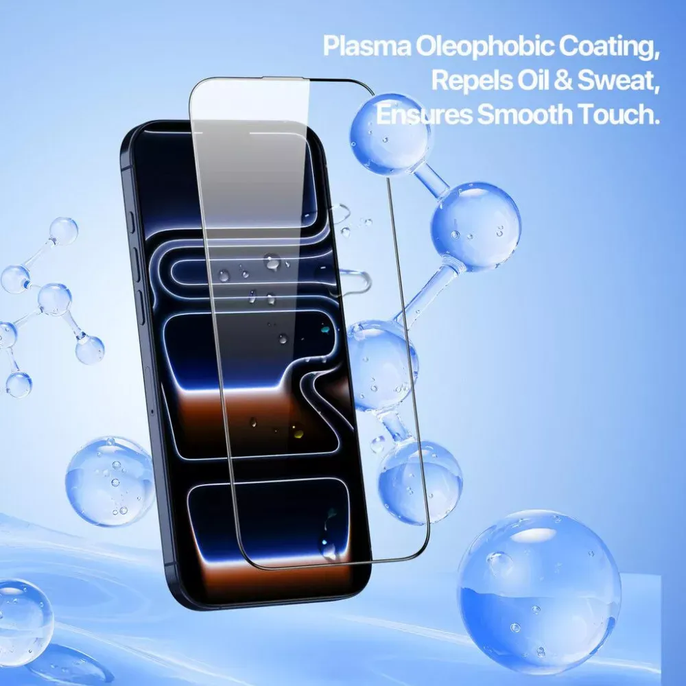 Захисне скло Roga Series 2.5D Tempered Glass iPhone 17 - фото 7