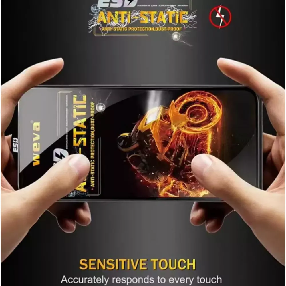 Защитное стекло Super X ESD Antistatic iPhone 7 ; 8 (Black) - фото 6